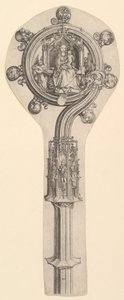 Crozier、ca。 1435-1491。 作： Martin Schongauer