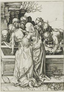 埋葬 作： Martin Schongauer