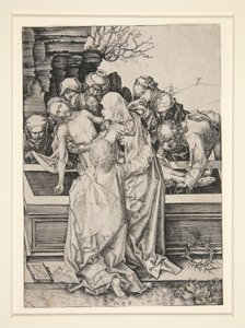 埋葬 作： Martin Schongauer