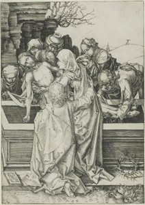The Enombment (The Passion より) 作： Martin Schongauer