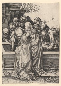 キリストの墓、ca。 1435-1491。 作： Martin Schongauer