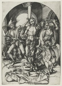 鞭打ち 作： Martin Schongauer