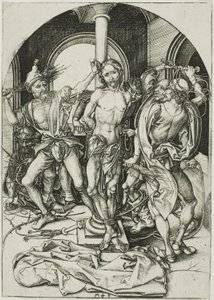 パッションより鞭打ち 作： Martin Schongauer