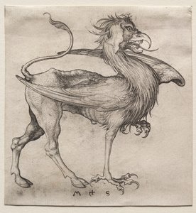 グリフィン 作： Martin Schongauer