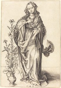 マドンナ 作： Martin Schongauer