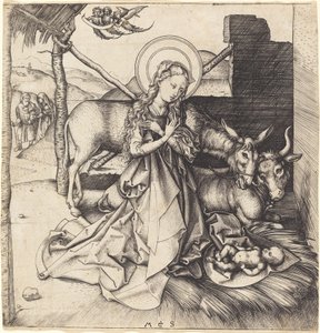 降誕 作： Martin Schongauer