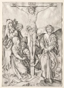 情熱：十字架上のキリスト 作： Martin Schongauer