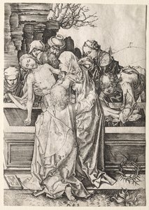 情熱：埋葬 作： Martin Schongauer
