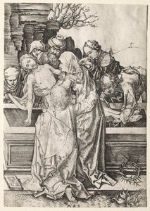 情熱：お墓。 作： Martin Schongauer
