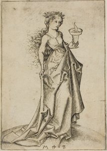 第二の賢処女 作： Martin Schongauer