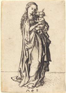 小さなマドンナと子供 作： Martin Schongauer