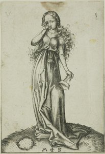 第三の愚かな処女 作： Martin Schongauer