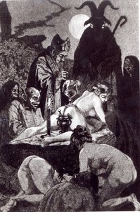 黒のミサ、1911 作： Martin van Maele
