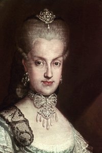 オーストリアのマリア・カロリーナの肖像