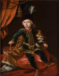 子供の頃の皇帝ジョセフ2世1741-1790の肖像 作： Martin van Meytens the Younger