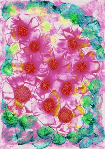 庭の花 作： Martina Konitzky