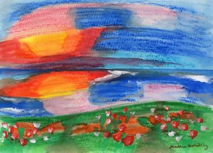 バルト海沿岸の日の出 作： Martina Konitzky