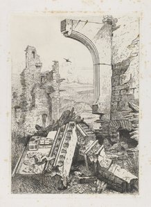 ブールシャイト城跡 作： Martinus Antonius Kuytenbrouwer jr.