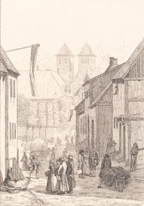 ヴィボーでの市場の日 作： Martinus Rørbye