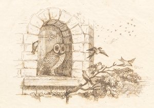 Heyさんの「半百童話」の挿絵です。 作： Martinus Rørbye