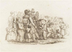 Heyさんの「半百童話」の挿絵です。 作： Martinus Rørbye
