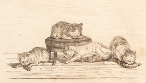 Heyさんの「半百童話」の挿絵です。 作： Martinus Rørbye