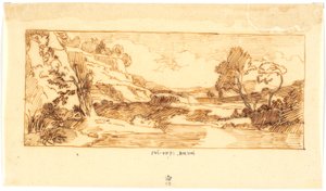 風景 作： Martinus Rørbye