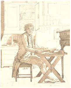 ライター イェンス・メルセン 作： Martinus Rørbye