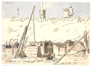 Læsø の Vesterby の天文台 作： Martinus Rørbye