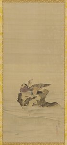 鴛鴦図 江戸時代・18世紀 作： Maruyama Okyo