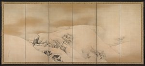 冬の日 作： Maruyama Okyo