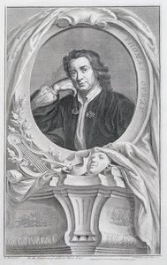 トーマスオトウェイ、ヤコブスウーブラーケン（1698-1780）アムステルダムの彫刻、1741年 作： Mary Beale