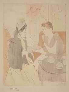 午後のお茶会 作： メアリー・カサット
