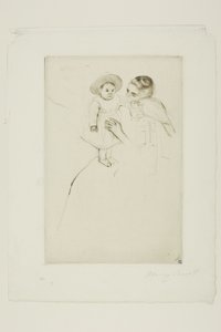 セプトゥイユのヘレン 作： Mary Cassatt