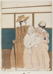 オムニバスで 作： Mary Cassatt