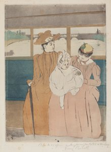 オムニバスで 作： Mary Cassatt