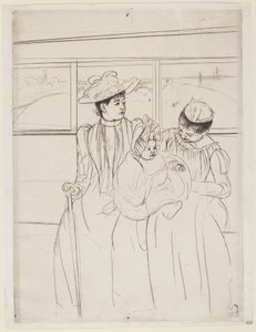オムニバスで 作： Mary Cassatt
