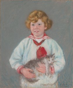 マスターアレクサンダーJ.カサットジュニア1914 作： Mary Cassatt