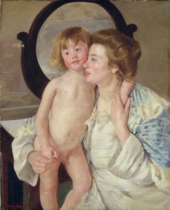母と少年、1899年頃 作： Mary Cassatt