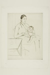 看護 作： Mary Cassatt