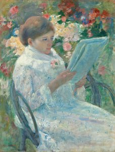 バルコニーで 作： Mary Cassatt