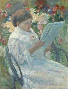 バルコニーで、1878-79 作： Mary Cassatt