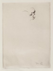 農民の母と子、c。 1894年。 作： Mary Cassatt
