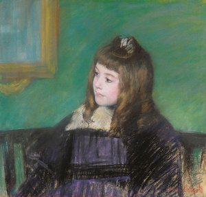 マリーテレーズ・ガイヤールの肖像 作： Mary Cassatt