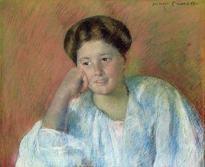 ルイジーンの長老の肖像 作： Mary Cassatt
