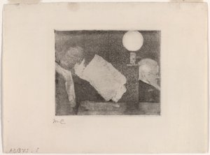 新聞を読む その２ 作： Mary Cassatt