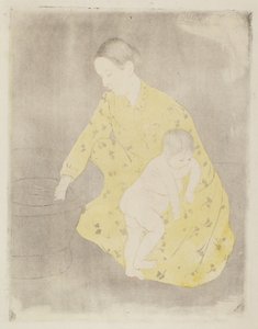 ザ・バス、1890-1891年 作： Mary Cassatt