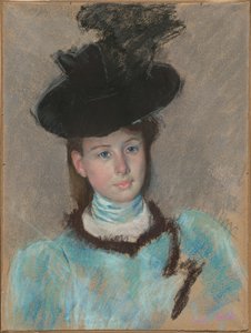 ブラックハット 作： Mary Cassatt