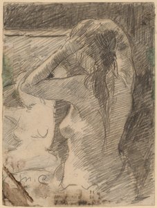 髪形 作： Mary Cassatt