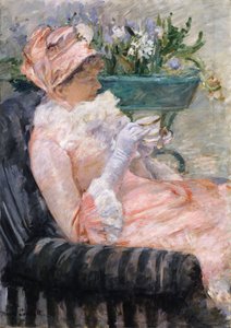 お茶のカップ、1880年頃 作： Mary Cassatt
